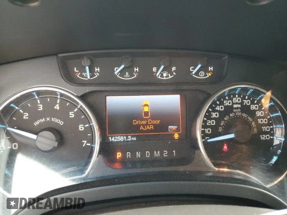 2011 Ford F-150 XL with VIN 1FTFX1ET0BFB75962, listed as a Copart auction lot 58708435 with 142,581 mi miles and Salvage title. Bid and sale history available at DreamBid. Image 9.