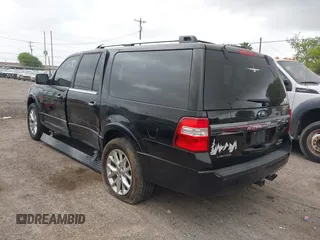 2017 Ford Expedition Max Limited with VIN 1FMJK1KT5HEA82409, listed as a IAAI auction lot 41808018 with 122,515 mi miles and . Bid and sale history available at DreamBid. Image 3.