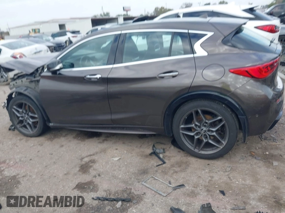2017 Infiniti QX30 Sport with VIN SJKCH5CP8HA024092, listed as a IAAI auction lot 41113097 with 82,360 mi miles and . Bid and sale history available at DreamBid. Image 14.