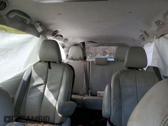 2012 Toyota Sienna XLE with VIN 5TDDK3DC9CS047675, listed as a Copart auction lot 43579335 with 0 mi miles and Clean Title. Bid and sale history available at carsss.com. Image 10.