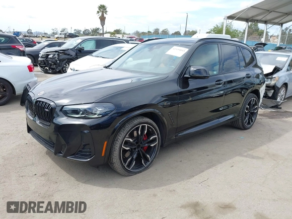 2022 BMW X3 M40i with VIN 5UX83DP01N9N28817, listed as a IAAI auction lot 41939093 with 19,011 mi miles. Bid and sale history available at carsss.com. Image 18.