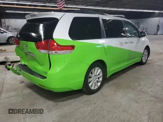 2011 Toyota Sienna XLE AAS with VIN 5TDYK3DC9BS020976, listed as a Copart auction lot 46280905 with 258,265 mi miles and Salvage Title. Bid and sale history available at DreamBid. Image 3.