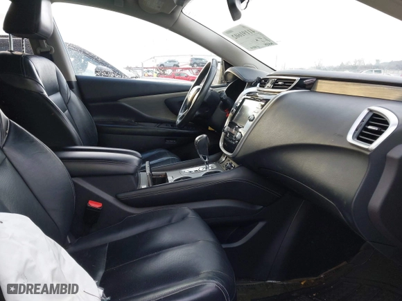 2015 Nissan Murano S with VIN 5N1AZ2MHXFN219500, listed as a IAAI auction lot 41191602 with 169,271 mi miles. Bid and sale history available at carsss.com. Image 5.