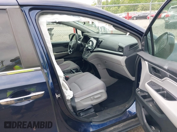 2019 Honda Odyssey EX with VIN 5FNRL6H50KB018150, listed as a IAAI auction lot 42119727 with 94,535 mi miles. Bid and sale history available at carsss.com. Image 5.