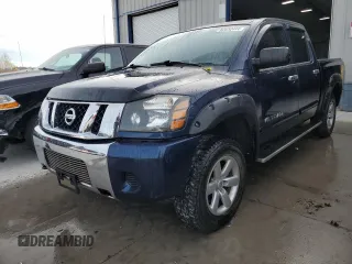 2010 Nissan Titan XE with VIN 1N6AA0EJ8AN313124, listed as a Copart auction lot 82052444 with 160,023 mi miles and Salvage Title. Bid and sale history available at carsss.com. Image 1.