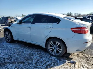 2012 BMW X6 M with VIN 5YMGZ0C56CLL29503, listed as a Copart auction lot 89285075 with 0 mi miles and Salvage Title. Bid and sale history available at carsss.com. Image 2.