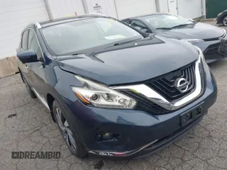 2017 Nissan Murano SL z VIN 5N1AZ2MH5HN106959, wystawiony jako IAAI lot #42294924 z przebiegiem 171 134 mil mil oraz . Historia ofert i sprzedaży dostępna na DreamBid. Obrazek 1.