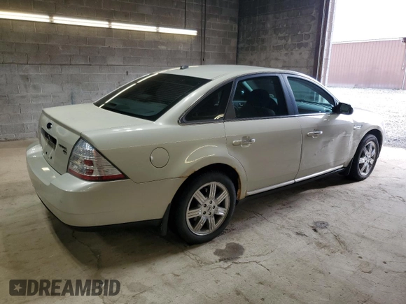 2008 Ford Taurus Limited with VIN 1FAHP28W18G132583, listed as a Copart auction lot 81483044 with 95,598 mi miles and Salvage Title. Bid and sale history available at carsss.com. Image 3.