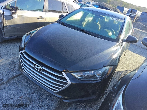 2017 Hyundai Elantra SE with VIN 5NPD84LF7HH121740, listed as a Copart auction lot 48161265 with 0 mi miles and Clean Title. Bid and sale history available at carsss.com. Image 1.