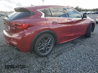 2017 Infiniti QX30 Sport with VIN SJKCH5CP1HA020580, listed as a Copart auction lot 75184324 with 0 mi miles and Salvage Title. Bid and sale history available at carsss.com. Image 3.