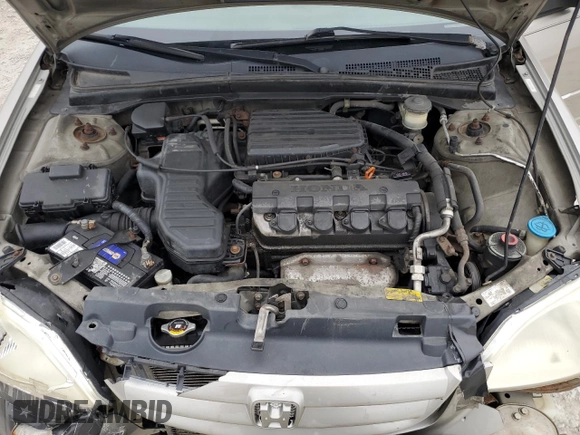 2003 Honda Civic LX with VIN 2HGES16553H531785, listed as a Copart auction lot 52609775 with 269,659 mi miles and Salvage Title. Bid and sale history available at DreamBid. Image 11.
