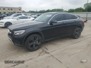 2019 Mercedes-Benz GLC 300 with VIN WDC0J4KB7KF592669, listed as a Copart auction lot 54753285 with 101,230 mi miles and Salvage title. Bid and sale history available at DreamBid. Image 1.