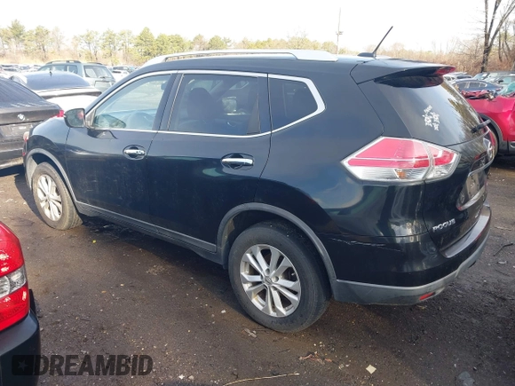 2016 Nissan Rogue SL with VIN KNMAT2MV1GP642662, listed as a IAAI auction lot 41879916 with 150,297 mi miles and . Bid and sale history available at DreamBid. Image 3.
