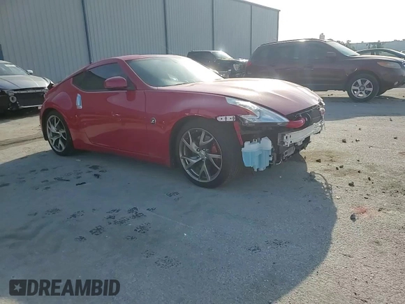 2014 Nissan 370Z with VIN JN1AZ4EHXEM631132, listed as a Copart auction lot 53753545 with 19,276 mi miles and Salvage Title. Bid and sale history available at carsss.com. Image 14.