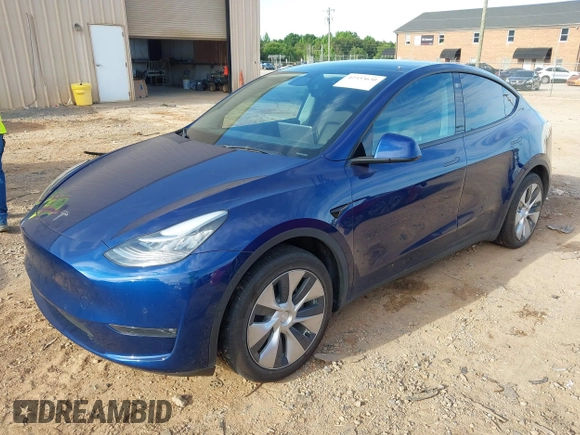 2022 Tesla Model Y Long Range z VIN 7SAYGDEE0NF429399, wystawiony jako IAAI lot #42333630 z przebiegiem 32 937 mil mil oraz . Historia ofert i sprzedaży dostępna na DreamBid. Obrazek 17.