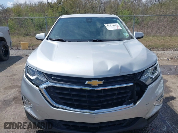 2021 Chevrolet Equinox LT with VIN 2GNAXKEV3M6129404, listed as a IAAI auction lot 41779923 with 113,615 mi miles and . Bid and sale history available at DreamBid. Image 12.