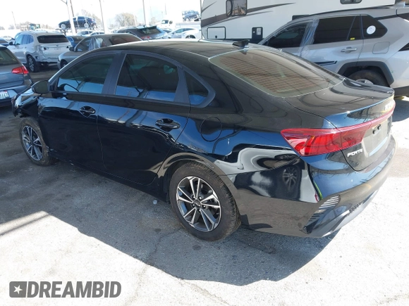 2024 Kia Forte LXS with VIN 3KPF24AD3RE840663, listed as a IAAI auction lot 41858540 with 4,551 mi miles and . Bid and sale history available at DreamBid. Image 3.