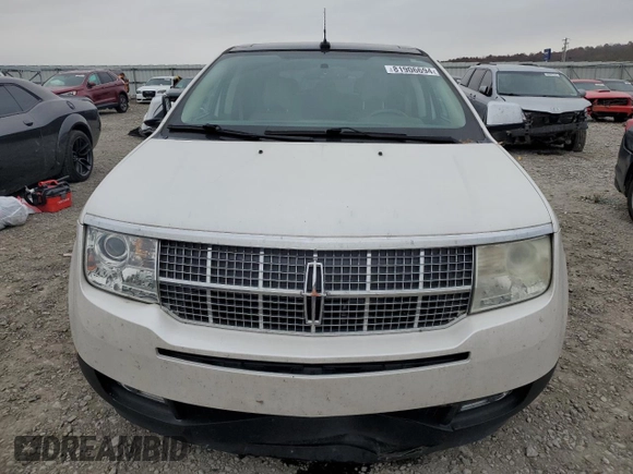 2009 Lincoln MKX with VIN 2LMDU68C79BJ12359, listed as a Copart auction lot 81906694 with 215,549 mi miles and Salvage Title. Bid and sale history available at DreamBid. Image 5.