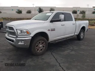 2017 Ram 2500 Laramie with VIN 3C6UR5FL9HG600438, listed as a IAAI auction lot 41243073 with 160,752 mi miles. Bid and sale history available at carsss.com. Image 2.