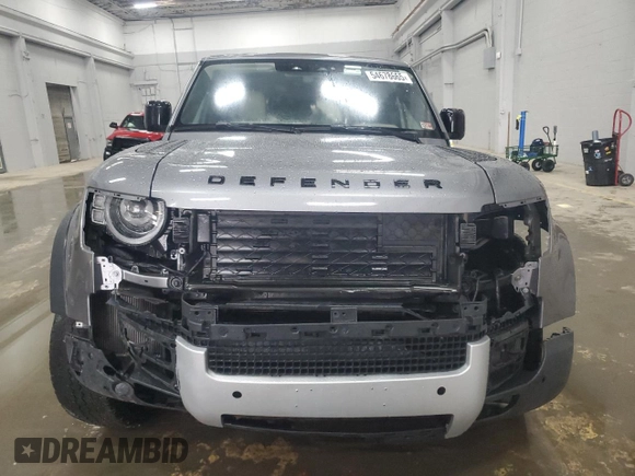 2021 Land Rover Defender S с VIN SALEJ7RX7M2062011, выставлен на аукционе Copart как лот 54678665 с пробегом 38 533 миль миль и Списание • Salvage title. История ставок и продаж доступна на DreamBid. Изображение 5.