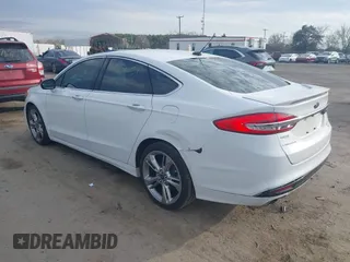 2017 Ford Fusion Sport with VIN 3FA6P0VP0HR153877, listed as a IAAI auction lot 41901051 with 100,799 mi miles. Bid and sale history available at carsss.com. Image 3.