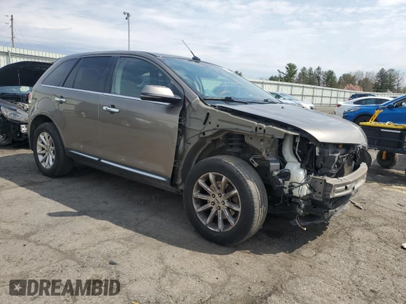 2012 Lincoln MKX with VIN 2LMDJ8JK9CBL16285, listed as a Copart auction lot 52931105 with 89,048 mi miles and Salvage Title. Bid and sale history available at DreamBid. Image 4.