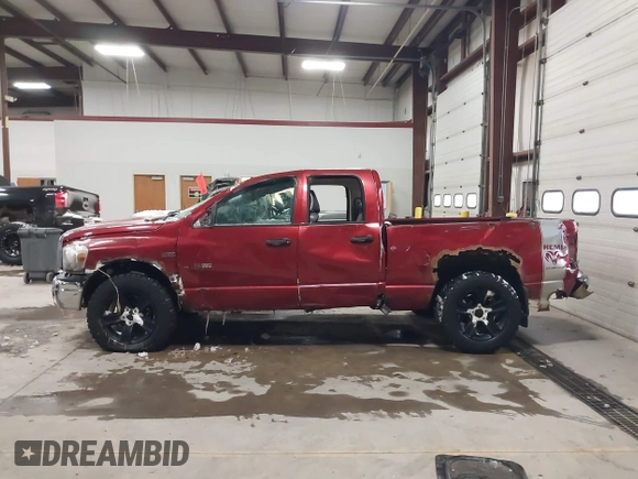 2008 Dodge 1500 ST with VIN 1D7HU18268J109545, listed as a IAAI auction lot 41618677 with 198,251 mi miles and . Bid and sale history available at DreamBid. Image 14.