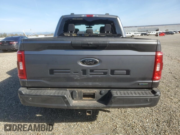 2022 Ford F-150 XL with VIN 1FTEW1EPXNFB88031, listed as a Copart auction lot 48013465 with 30,551 mi miles and Salvage Title. Bid and sale history available at carsss.com. Image 6.