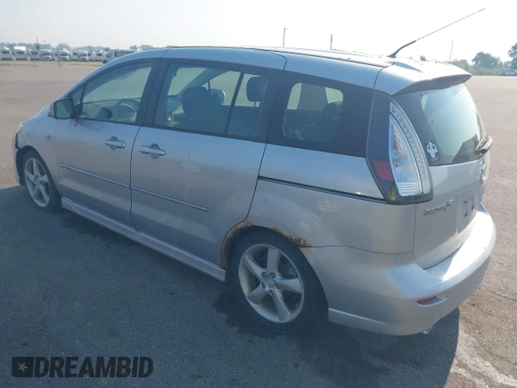 2008 Mazda 5 Grand Touring z VIN JM1CR29L580320258, wystawiony jako IAAI lot #42403256 z przebiegiem 182 914 mil mil oraz . Historia ofert i sprzedaży dostępna na DreamBid. Obrazek 3.