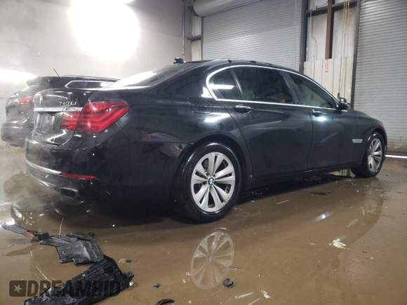 2015 BMW 7 Series 740Li xDrive with VIN WBAYF4C50FGS99499, listed as a Copart auction lot 87686735 with 108,568 mi miles and Salvage Title. Bid and sale history available at carsss.com. Image 3.