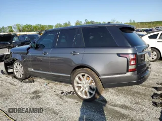 2016 Land Rover Range Rover HSE with VIN SALGS2VF0GA257268, listed as a Copart auction lot 52306245 with Not provided miles and Salvage title. Bid and sale history available at DreamBid. Image 2.