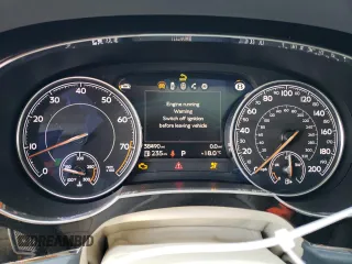 2019 Bentley Bentayga V8 z VIN SJAAM2ZV3KC027084, wystawiony jako Copart lot #45814705 z przebiegiem 38 490 mil mil oraz Szkoda całkowita • Salvage title. Historia ofert i sprzedaży dostępna na DreamBid. Obrazek 9.