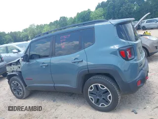 2016 Jeep Renegade Trailhawk with VIN ZACCJBCT1GPE10015, listed as a IAAI auction lot 42572522 with 131,631 mi miles and . Bid and sale history available at DreamBid. Image 14.