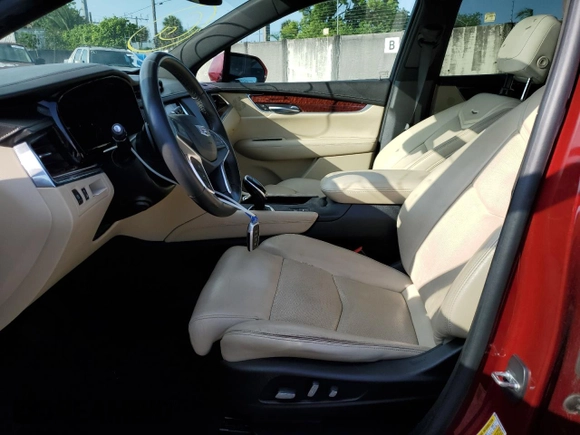 2017 Cadillac XT5 Premium Luxury FWD with VIN 1GYKNCRS4HZ108414, listed as a Copart auction lot 47059375 with 62,259 mi miles and Salvage Title. Bid and sale history available at DreamBid. Image 7.