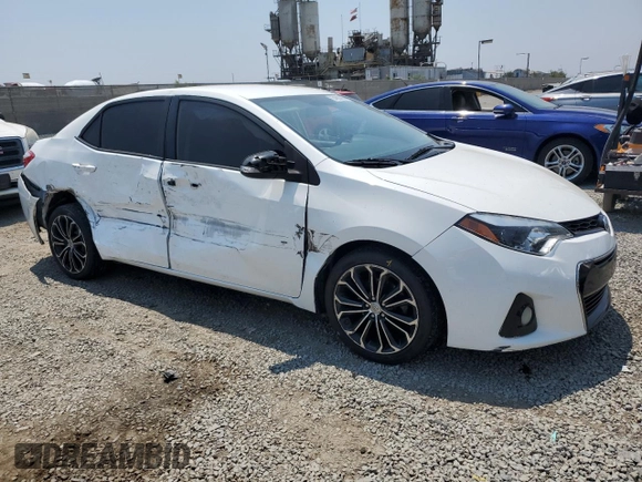 2016 Toyota Corolla L with VIN 5YFBURHE2GP466532, listed as a Copart auction lot 64683685 with 113,561 mi miles and Salvage title. Bid and sale history available at DreamBid. Image 4.