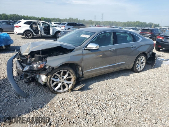 2018 Chevrolet Impala Premier z VIN 2G1125S33J9145956, wystawiony jako Copart lot #63218755 z przebiegiem Nie podano mil oraz Szkoda całkowita • Salvage title. Historia ofert i sprzedaży dostępna na DreamBid. Obrazek 1.