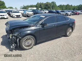 2016 Ford Fusion Titanium with VIN 3FA6P0K91GR118916, listed as a Copart auction lot 55839735 with 83,553 mi miles and Salvage title. Bid and sale history available at DreamBid. Image 1.