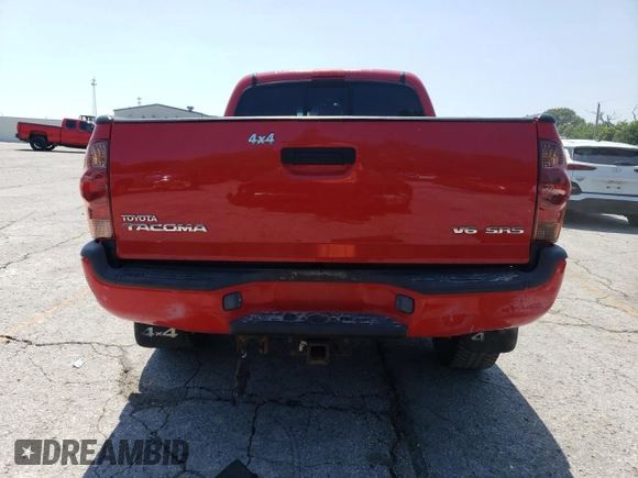 2007 Toyota Tacoma with VIN 5TEMU52N97Z372426, listed as a Copart auction lot 60199335 with 231,705 mi miles and Salvage title. Bid and sale history available at DreamBid. Image 6.