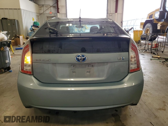 2012 Toyota Prius One with VIN JTDKN3DU5C1589263, listed as a Copart auction lot 53889875 with 156,712 mi miles and Non Repairable. Bid and sale history available at carsss.com. Image 6.