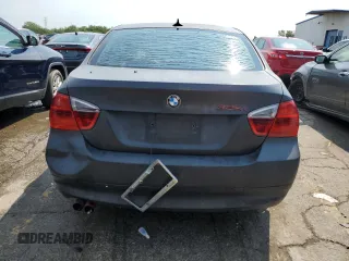 2006 BMW 3 Series 325i with VIN WBAVB17526NK35306, listed as a Copart auction lot 65991894 with 0 mi miles and Salvage Title. Bid and sale history available at carsss.com. Image 6.