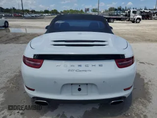 2014 Porsche 911 Carrera with VIN WP0CA2A9XES140829, listed as a Copart auction lot 55760625 with 38,013 mi miles and Salvage Title. Bid and sale history available at DreamBid. Image 6.