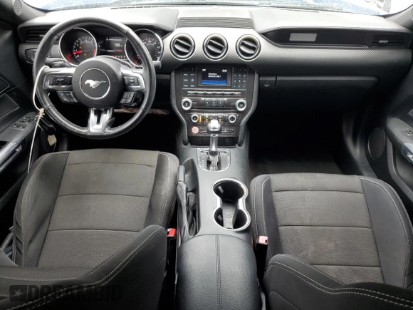 2017 Ford Mustang V6 with VIN 1FA6P8AM8H5238687, listed as a Copart auction lot 62846305 with 110,300 mi miles and Salvage title. Bid and sale history available at DreamBid. Image 8.