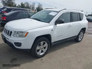 2012 Jeep Compass Latitude with VIN 1C4NJDEB1CD697955, listed as a IAAI auction lot 41655952 with 78,525 mi miles. Bid and sale history available at carsss.com. Image 17.