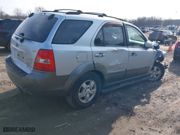 2007 Kia Sorento EX with VIN KNDJC736875720812, listed as a IAAI auction lot 41524274 with 140,051 mi miles. Bid and sale history available at carsss.com. Image 4.