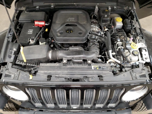 2018 Jeep Wrangler Unlimited Sahara with VIN 1C4HJXEN0JW248194, listed as a Copart auction lot 49069605 with 29,067 mi miles and Salvage Title. Bid and sale history available at carsss.com. Image 12.