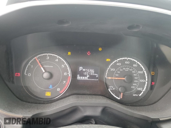 2017 Subaru Impreza Premium with VIN 4S3GTAB63H3732002, listed as a Copart auction lot 55493265 with 120,130 mi miles and Salvage title. Bid and sale history available at DreamBid. Image 9.