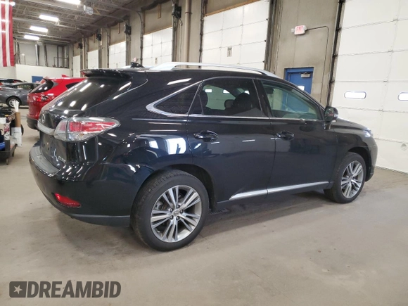 2015 Lexus RX 350 with VIN 2T2BK1BA2FC341618, listed as a Copart auction lot 57609935 with 100,014 mi miles and Salvage title. Bid and sale history available at DreamBid. Image 3.