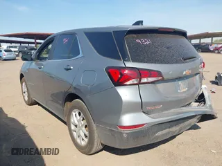 2024 Chevrolet Equinox LT z VIN 3GNAXKEG6RL337698, wystawiony jako IAAI lot #42489587 z przebiegiem 27 863 mil mil oraz . Historia ofert i sprzedaży dostępna na DreamBid. Obrazek 3.