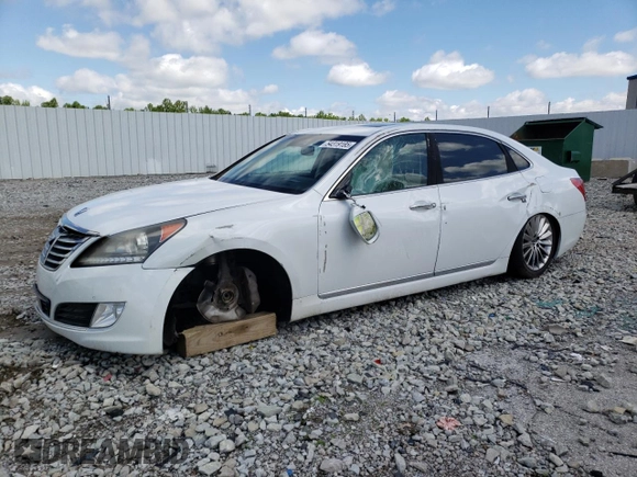 2014 Hyundai Equus Signature с VIN KMHGH4JH8EU079271, выставлен на аукционе Copart как лот 54319185 с пробегом 123 746 миль миль и Списание • Salvage title. История ставок и продаж доступна на DreamBid. Изображение 1.