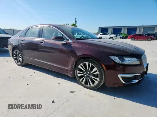 2017 Lincoln MKZ Select with VIN 3LN6L5C97HR657121, listed as a Copart auction lot 61085835 with 62,375 mi miles and Salvage title. Bid and sale history available at DreamBid. Image 4.